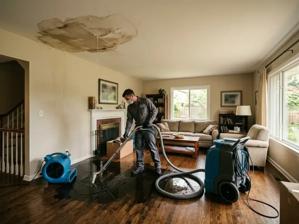 attic-pipe-burst-ceiling-drip-008 — frequently asked questions, Water Damage Restoration & Carpet Care in Brewster, NY